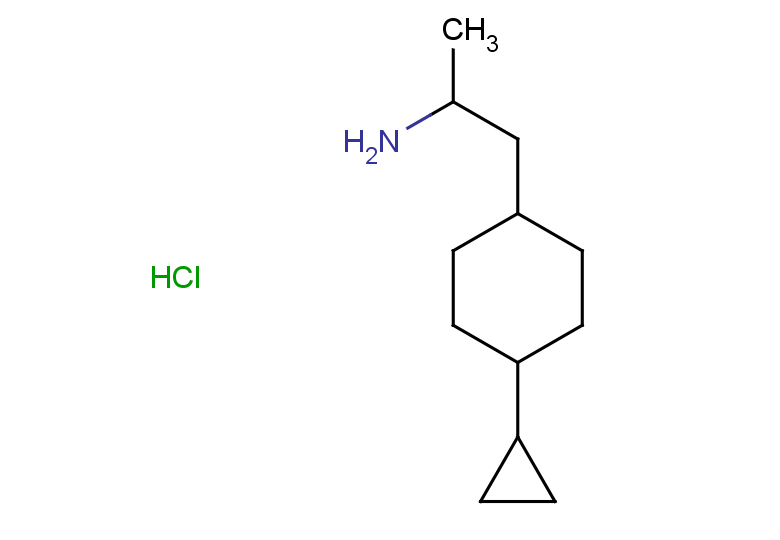 1-(4-cyclopropylcyclohexyl)propan-2-amine hydrochloride