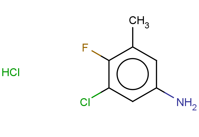 3-chloro-4-fluoro-5-methylaniline hydrochloride
