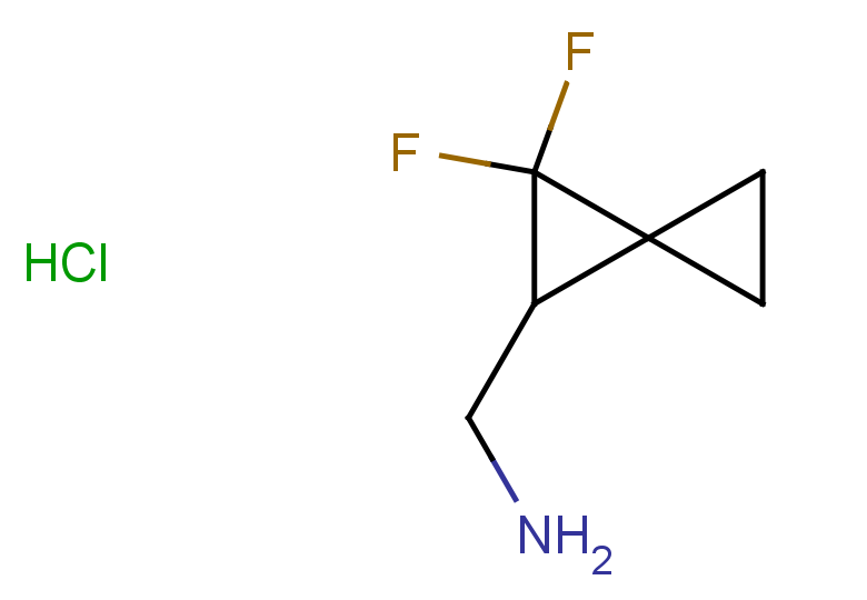 {2,2-difluorospiro[2.2]pentan-1-yl}methanamine hydrochloride
