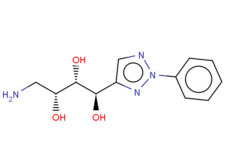 (1R,2S,3R)-4-amino-1-(2-phenyl-2H-1,2,3-triazol-4-yl)butane-1,2,3-triol