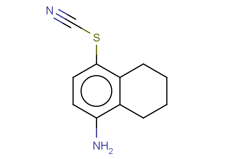 [(4-amino-5,6,7,8-tetrahydronaphthalen-1-yl)sulfanyl]formonitrile