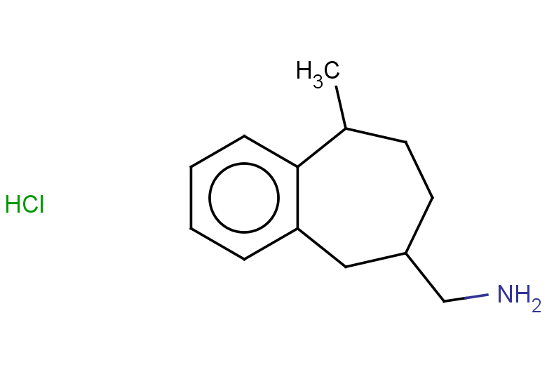 {9-methyl-6,7,8,9-tetrahydro-5H-benzo[7]annulen-6-yl}methanamine hydrochloride, Mixture of diastereomers