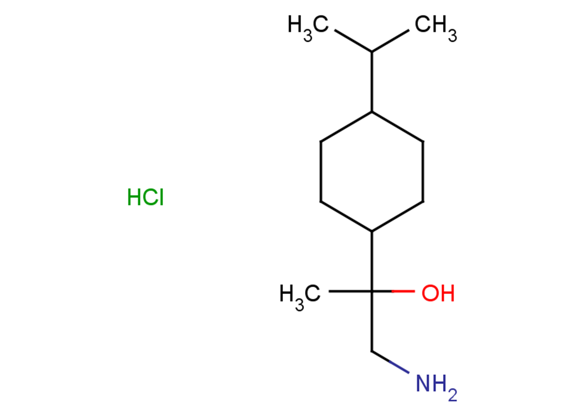 1-amino-2-[4-(propan-2-yl)cyclohexyl]propan-2-ol hydrochloride, Mixture of diastereomers