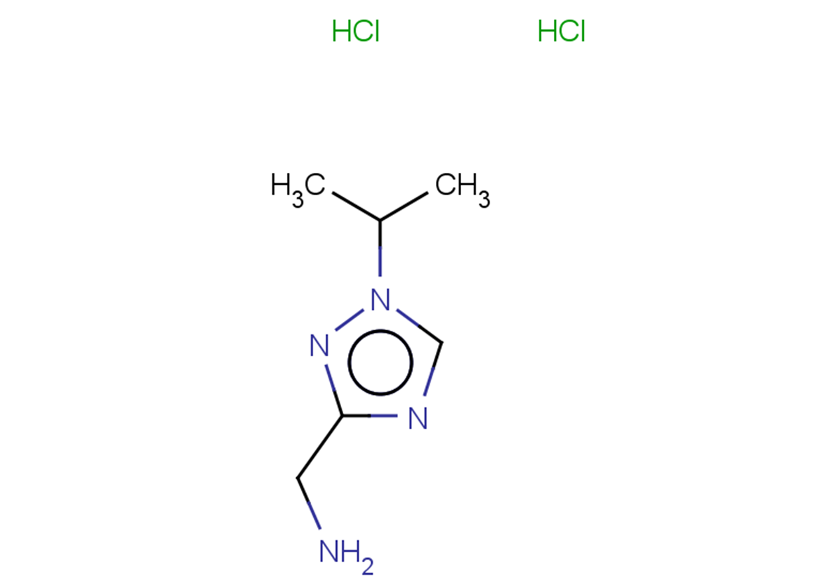 [1-(propan-2-yl)-1H-1,2,4-triazol-3-yl]methanamine dihydrochloride
