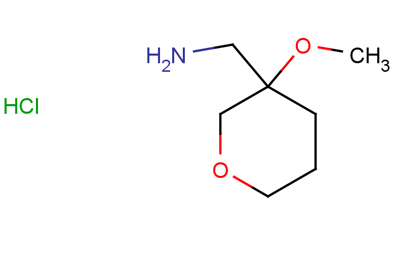(3-methoxyoxan-3-yl)methanamine hydrochloride