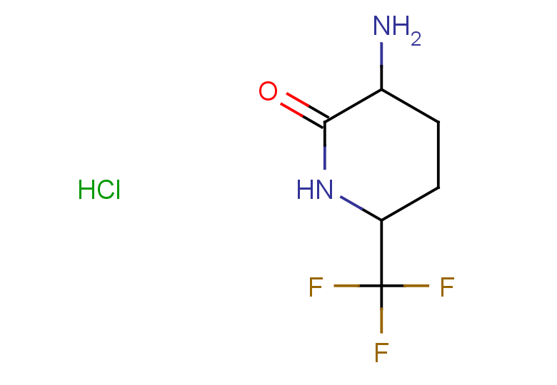 3-amino-6-(trifluoromethyl)piperidin-2-one hydrochloride