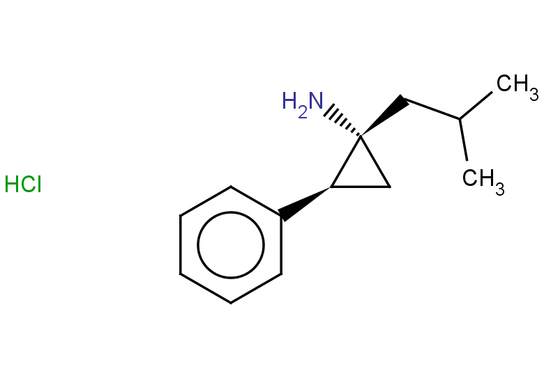 rac-(1R,2S)-1-(2-methylpropyl)-2-phenylcyclopropan-1-amine hydrochloride, trans
