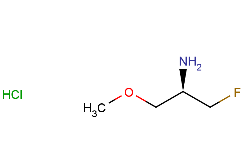 (2R)-1-fluoro-3-methoxypropan-2-amine hydrochloride