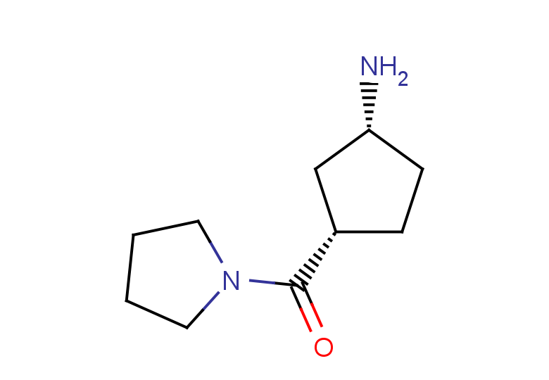 rac-(1R,3S)-3-(pyrrolidine-1-carbonyl)cyclopentan-1-amine, cis
