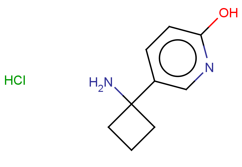 5-(1-aminocyclobutyl)pyridin-2-ol hydrochloride