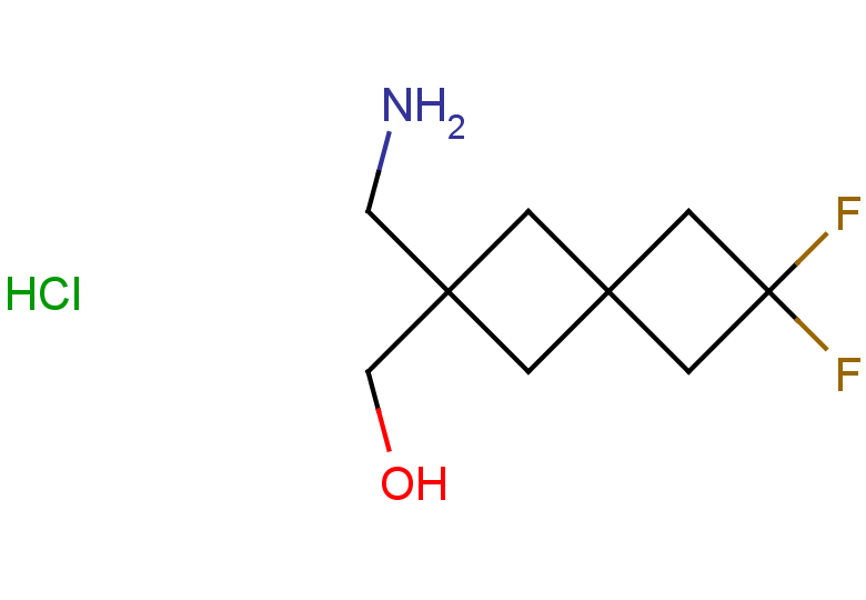 [2-(aminomethyl)-6,6-difluorospiro[3.3]heptan-2-yl]methanol hydrochloride