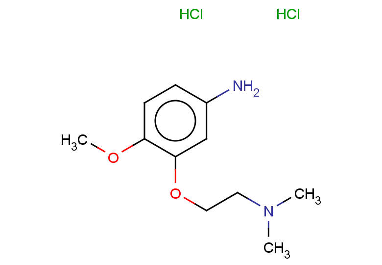 3-[2-(dimethylamino)ethoxy]-4-methoxyaniline dihydrochloride