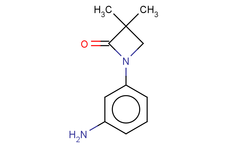 1-(3-aminophenyl)-3,3-dimethylazetidin-2-one