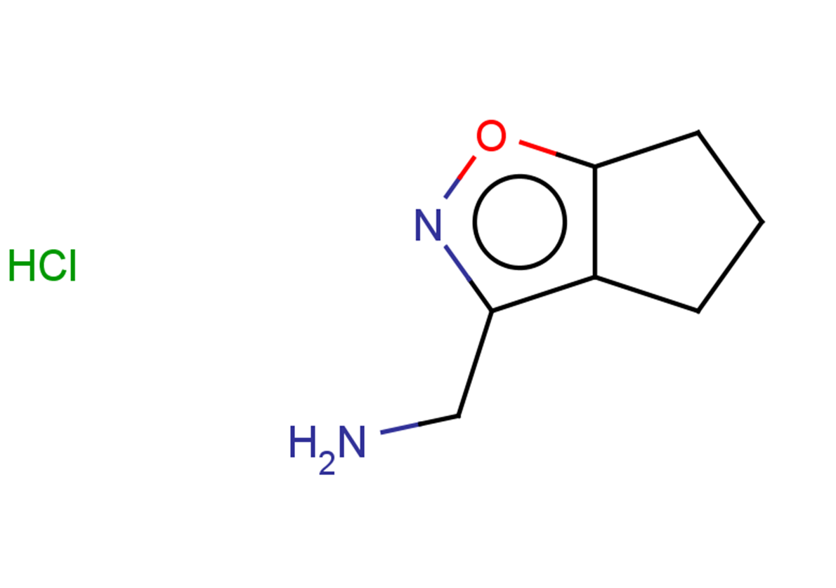 1-{4H,5H,6H-cyclopenta[d][1,2]oxazol-3-yl}methanamine hydrochloride