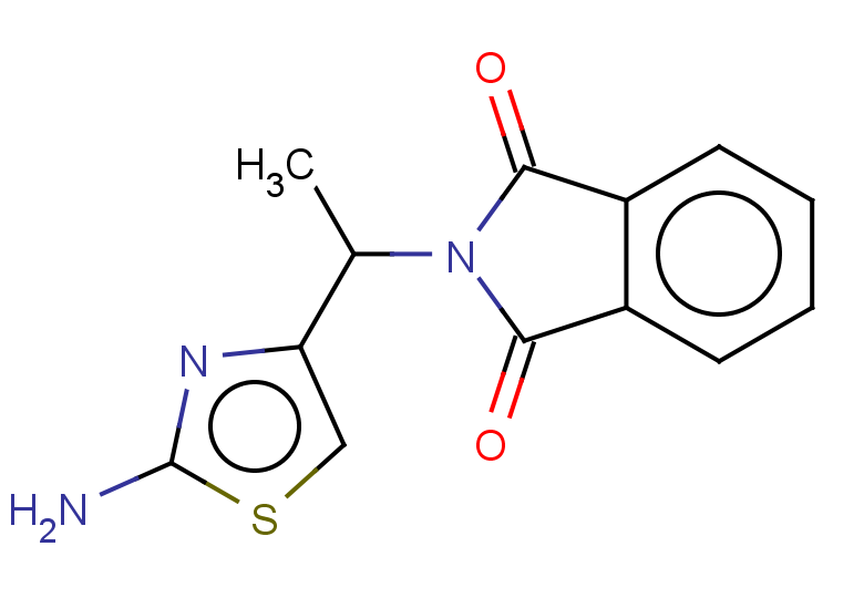 2-[1-(2-amino-1,3-thiazol-4-yl)ethyl]-2,3-dihydro-1H-isoindole-1,3-dione
