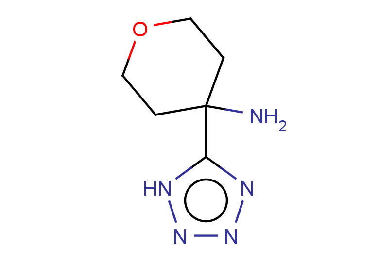 4-(1H-1,2,3,4-tetrazol-5-yl)oxan-4-amine