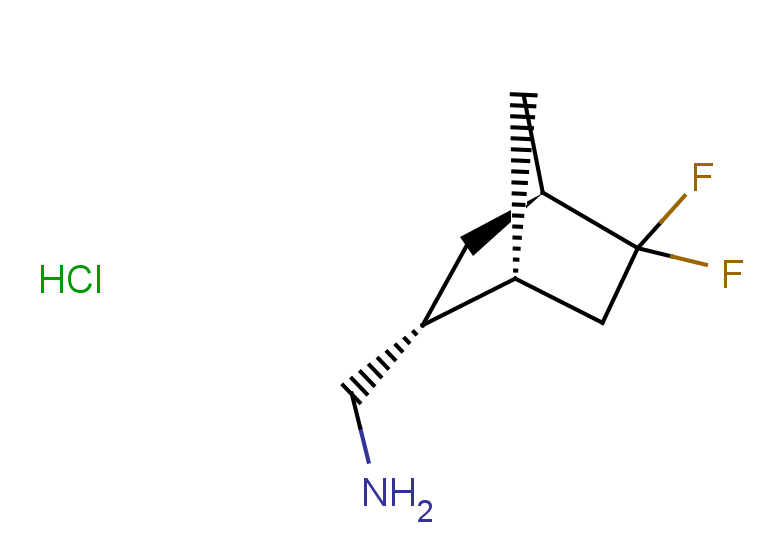 rac-[(1R,2R,4R)-5,5-difluorobicyclo[2.2.1]heptan-2-yl]methanamine hydrochloride, endo