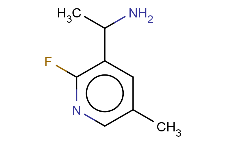 1-(2-fluoro-5-methylpyridin-3-yl)ethan-1-amine