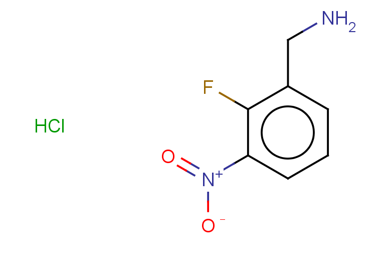 (2-fluoro-3-nitrophenyl)methanamine hydrochloride