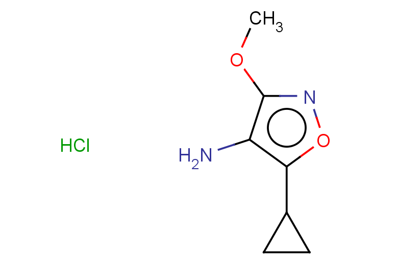 5-cyclopropyl-3-methoxy-1,2-oxazol-4-amine hydrochloride