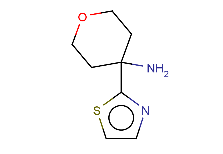 4-(1,3-thiazol-2-yl)oxan-4-amine