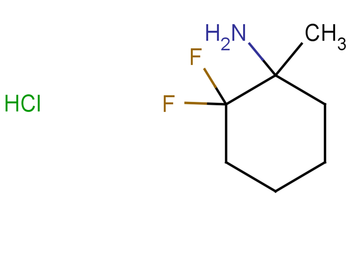 2,2-difluoro-1-methylcyclohexan-1-amine hydrochloride