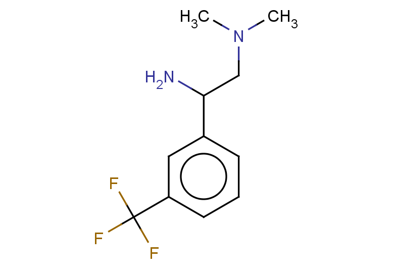 {2-amino-2-[3-(trifluoromethyl)phenyl]ethyl}dimethylamine