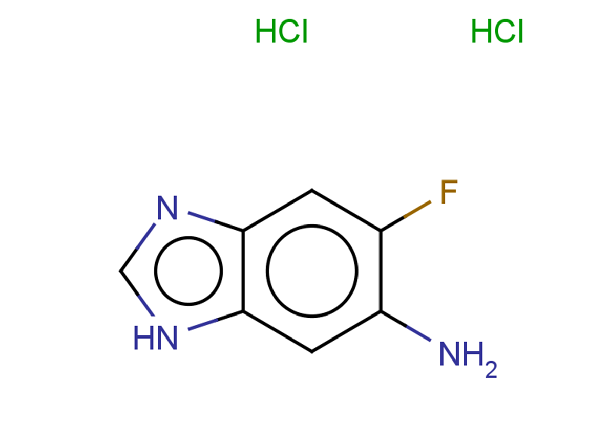 5-fluoro-1H-1,3-benzodiazol-6-amine dihydrochloride