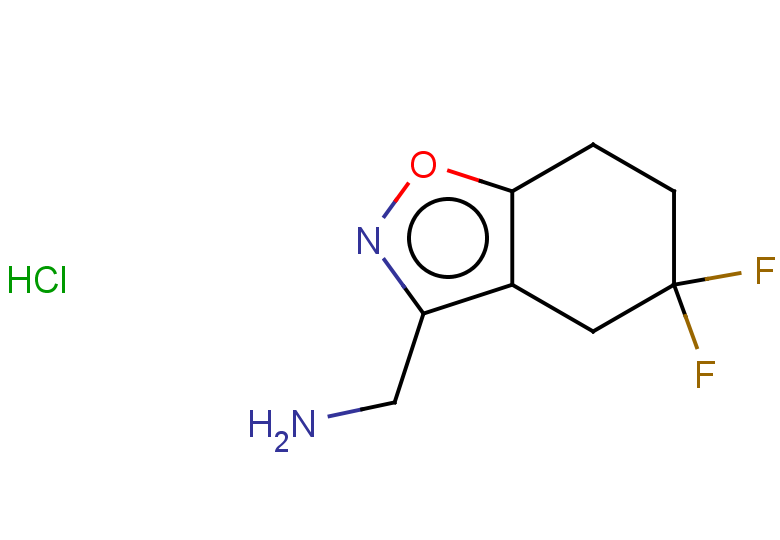 (5,5-difluoro-4,5,6,7-tetrahydro-1,2-benzoxazol-3-yl)methanamine hydrochloride
