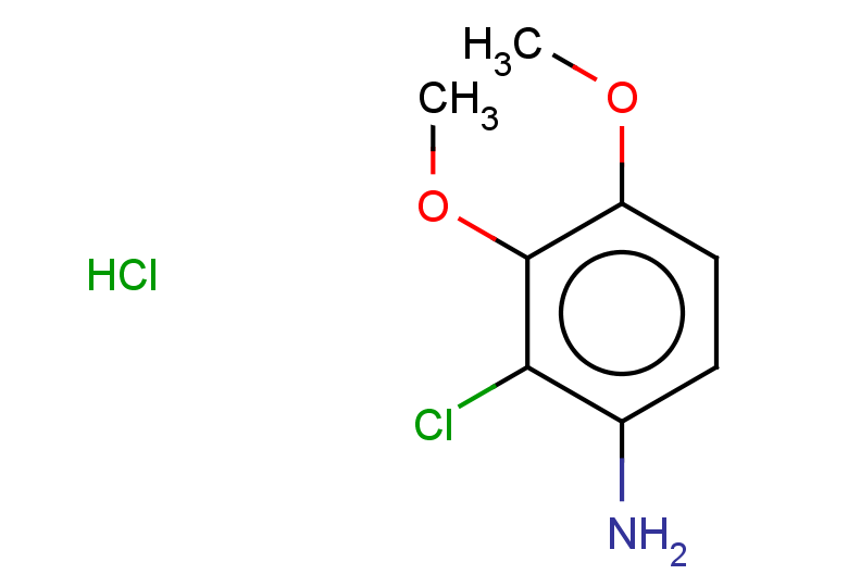 2-chloro-3,4-dimethoxyaniline hydrochloride