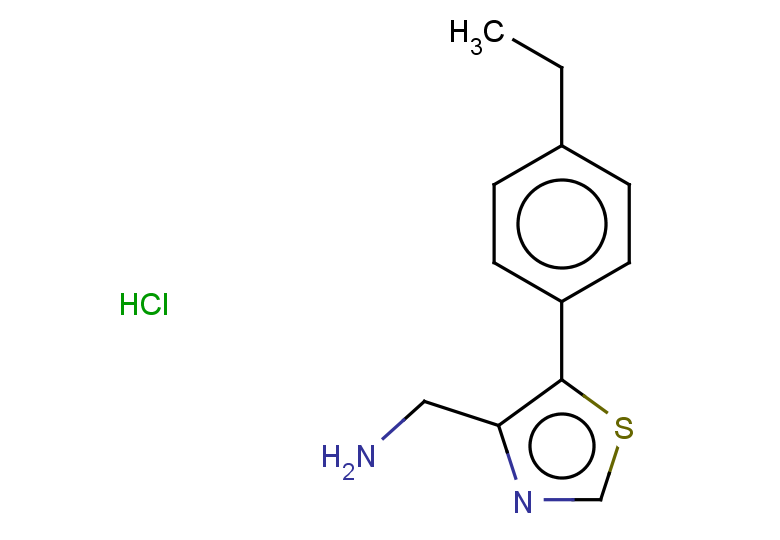 [5-(4-ethylphenyl)-1,3-thiazol-4-yl]methanamine hydrochloride