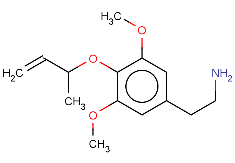 2-[4-(but-3-en-2-yloxy)-3,5-dimethoxyphenyl]ethan-1-amine