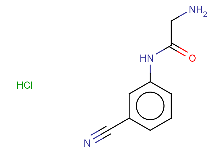 2-amino-N-(3-cyanophenyl)acetamide hydrochloride