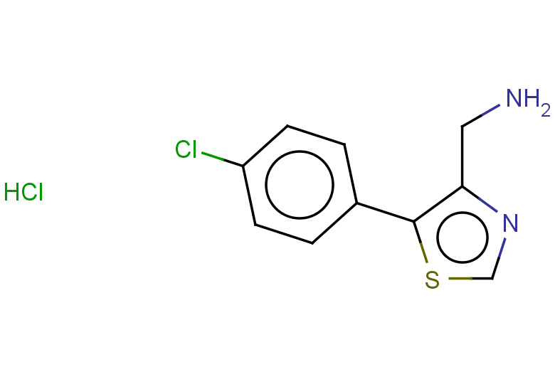 [5-(4-chlorophenyl)-1,3-thiazol-4-yl]methanamine hydrochloride