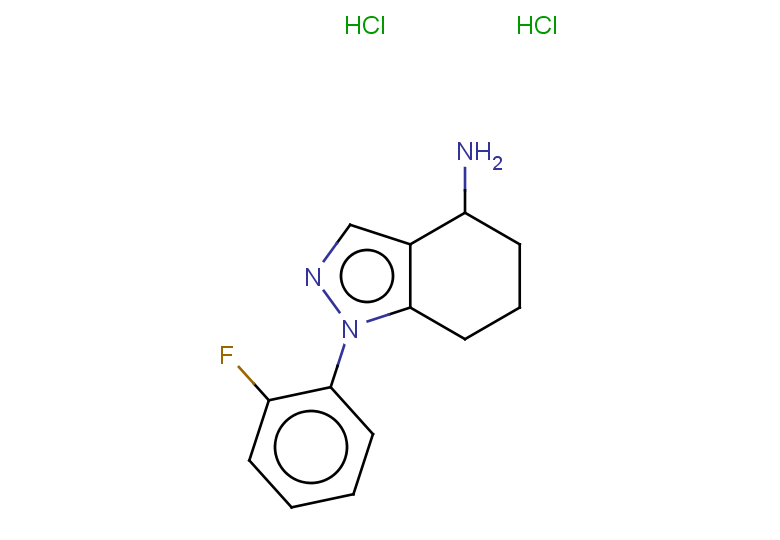 1-(2-fluorophenyl)-4,5,6,7-tetrahydro-1H-indazol-4-amine dihydrochloride