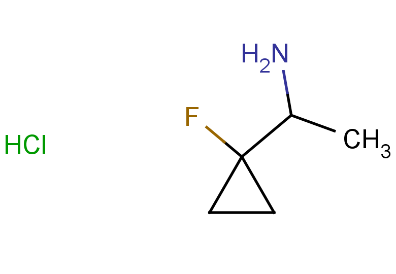 1-(1-fluorocyclopropyl)ethan-1-amine hydrochloride