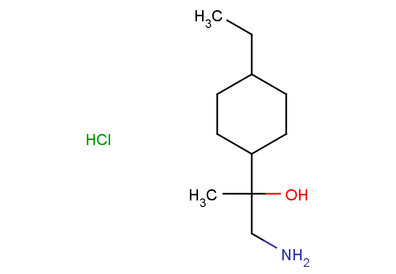 1-amino-2-(4-ethylcyclohexyl)propan-2-ol hydrochloride