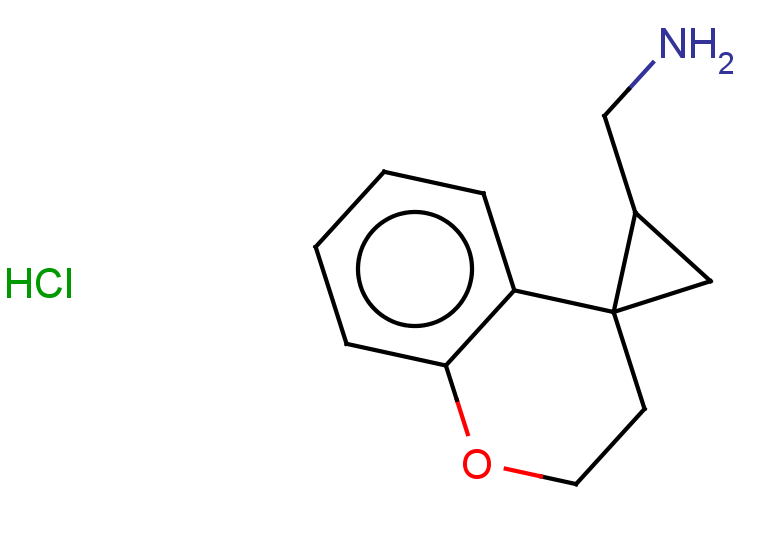 {2,3-dihydrospiro[1-benzopyran-4,1'-cyclopropane]-3'-yl}methanamine hydrochloride, Mixture of diastereomers