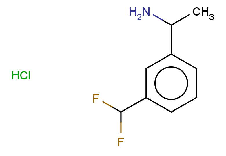 1-[3-(difluoromethyl)phenyl]ethan-1-amine hydrochloride