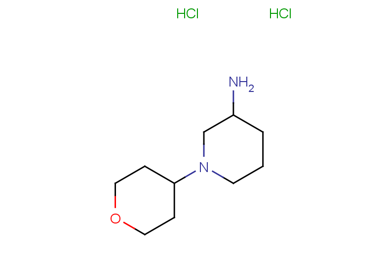 1-(oxan-4-yl)piperidin-3-amine dihydrochloride
