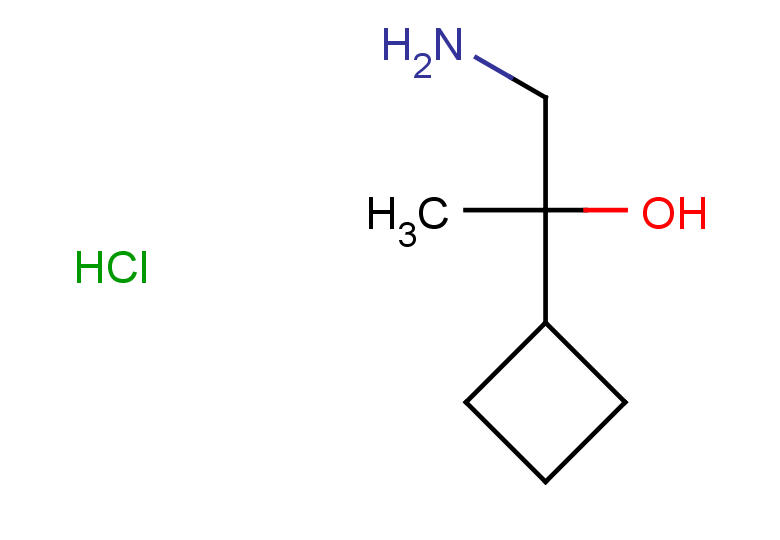 1-amino-2-cyclobutylpropan-2-ol hydrochloride