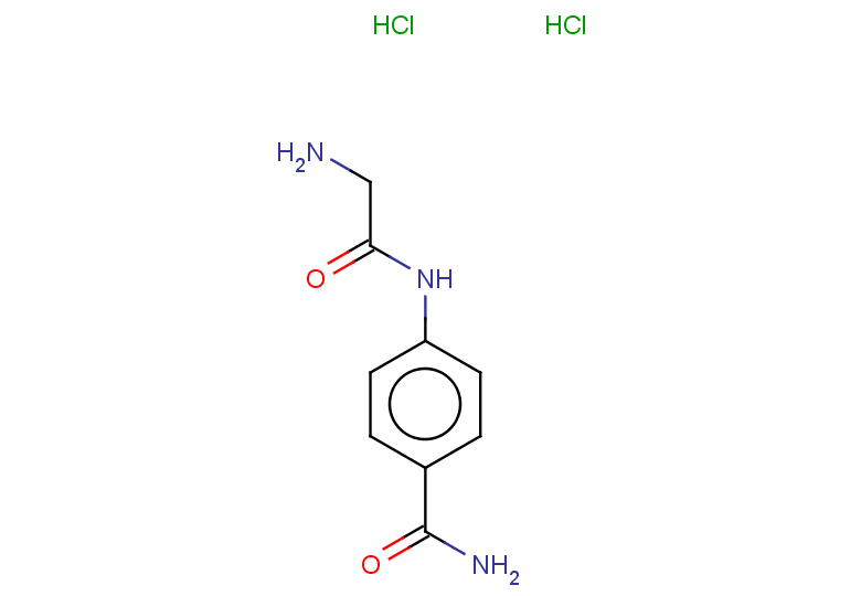 4-(2-aminoacetamido)benzamide dihydrochloride