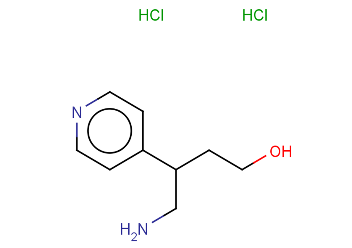 4-amino-3-(pyridin-4-yl)butan-1-ol dihydrochloride