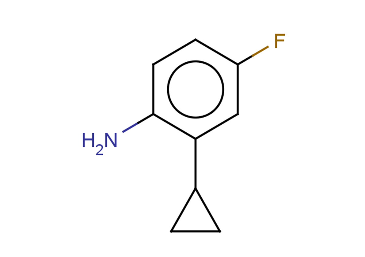 2-cyclopropyl-4-fluoroaniline