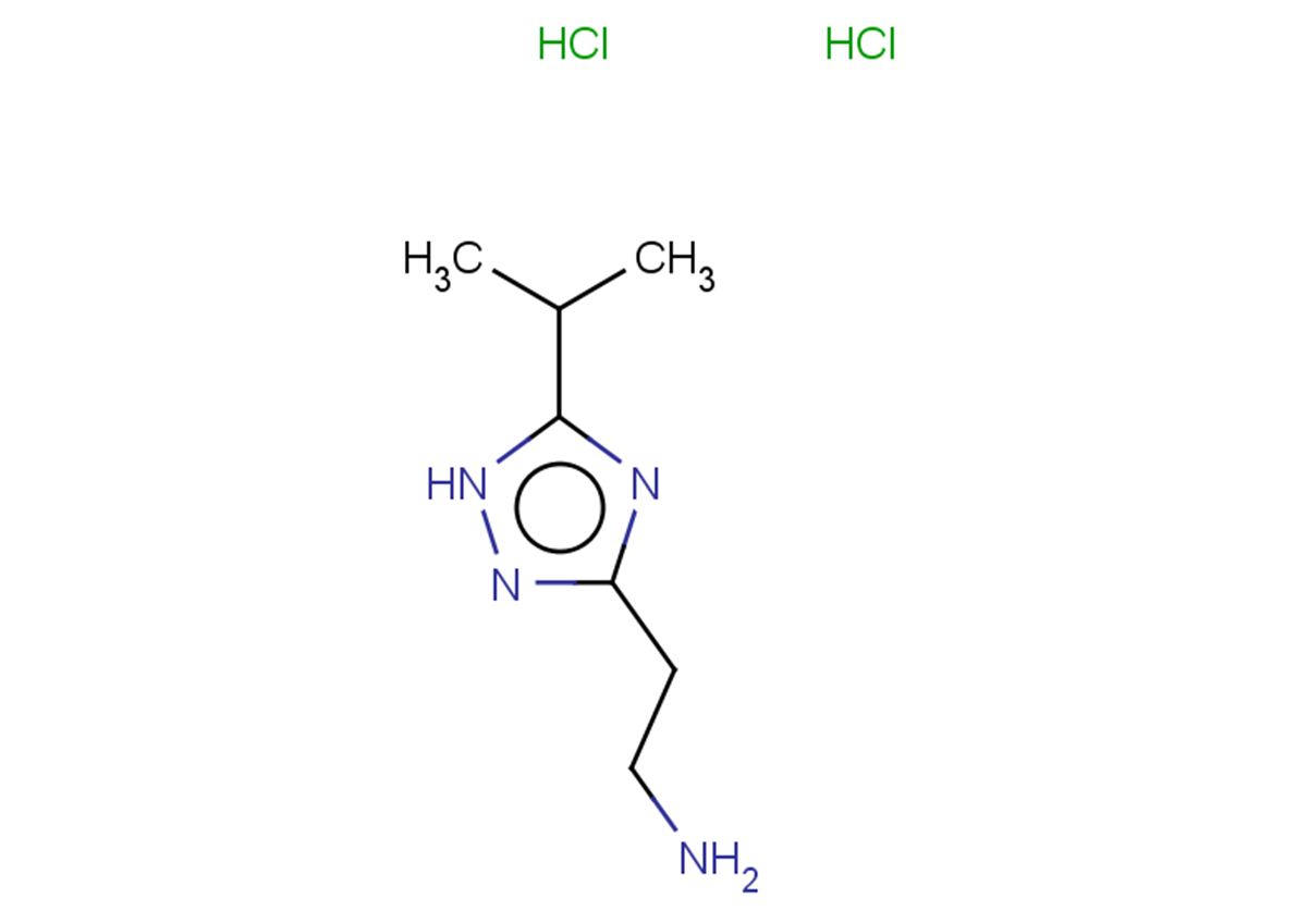 2-[5-(propan-2-yl)-1H-1,2,4-triazol-3-yl]ethan-1-amine dihydrochloride