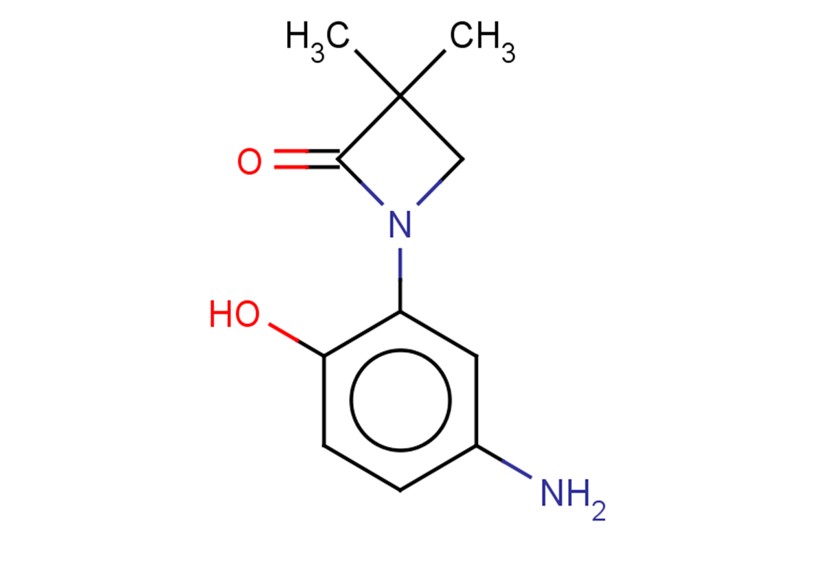 1-(5-amino-2-hydroxyphenyl)-3,3-dimethylazetidin-2-one