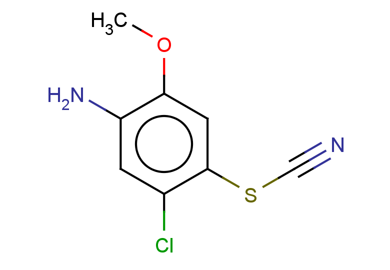 [(4-amino-2-chloro-5-methoxyphenyl)sulfanyl]formonitrile