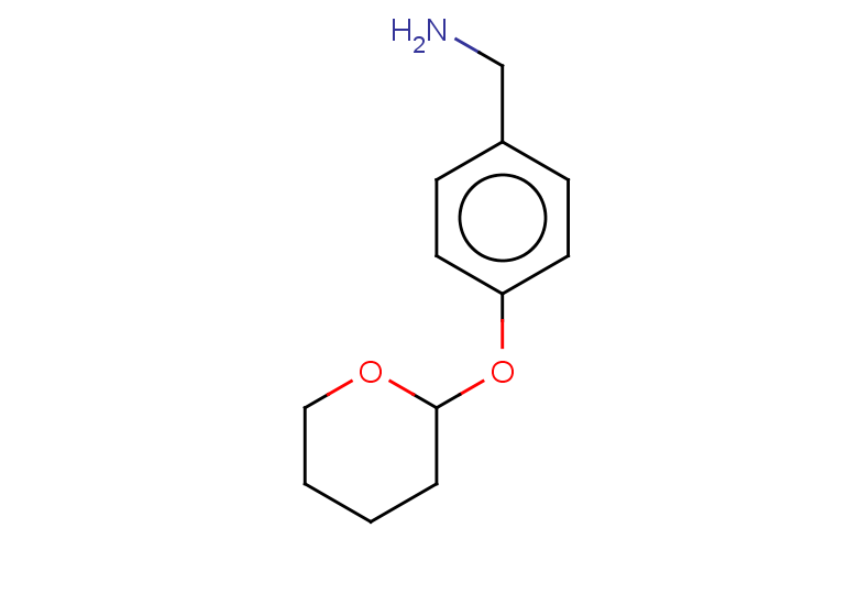 1-[4-(oxan-2-yloxy)phenyl]methanamine