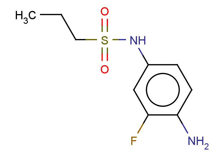 N-(4-amino-3-fluorophenyl)propane-1-sulfonamide