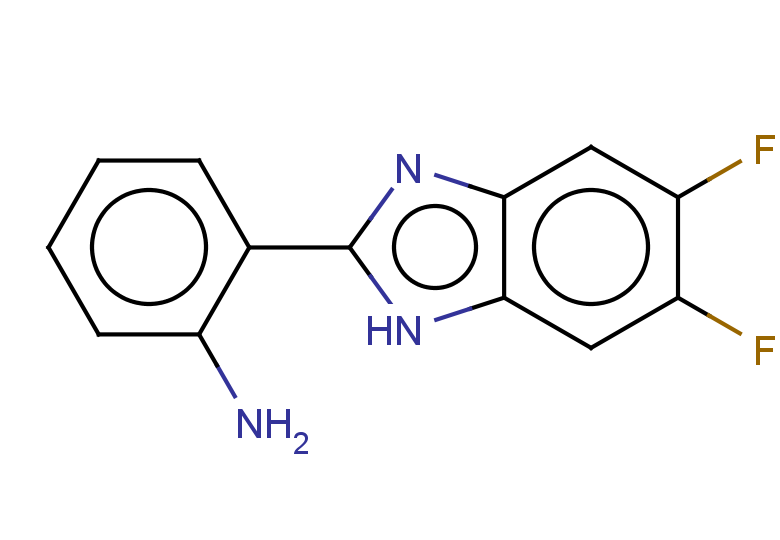 2-(5,6-difluoro-1H-1,3-benzodiazol-2-yl)aniline